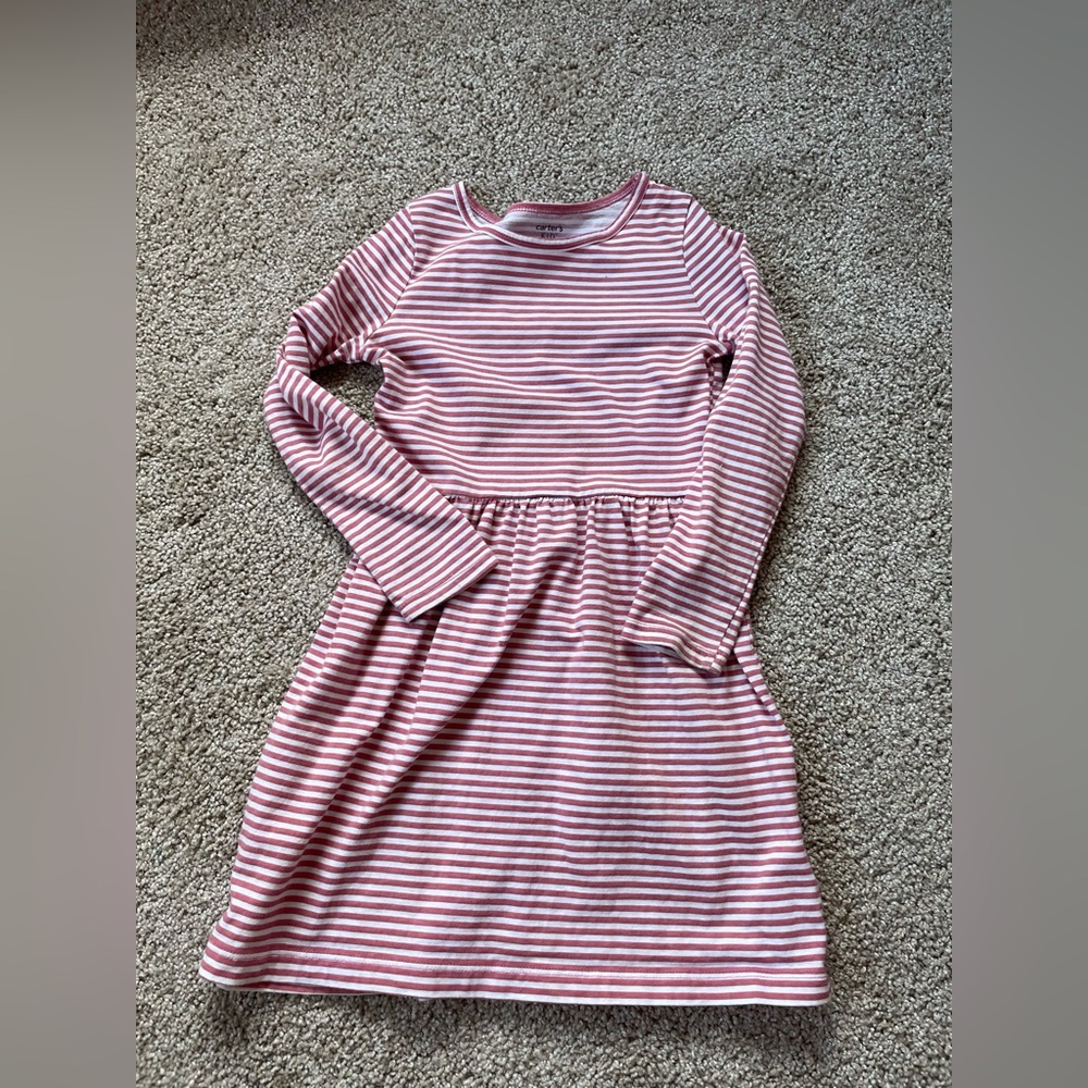 Girls long sleeved dress